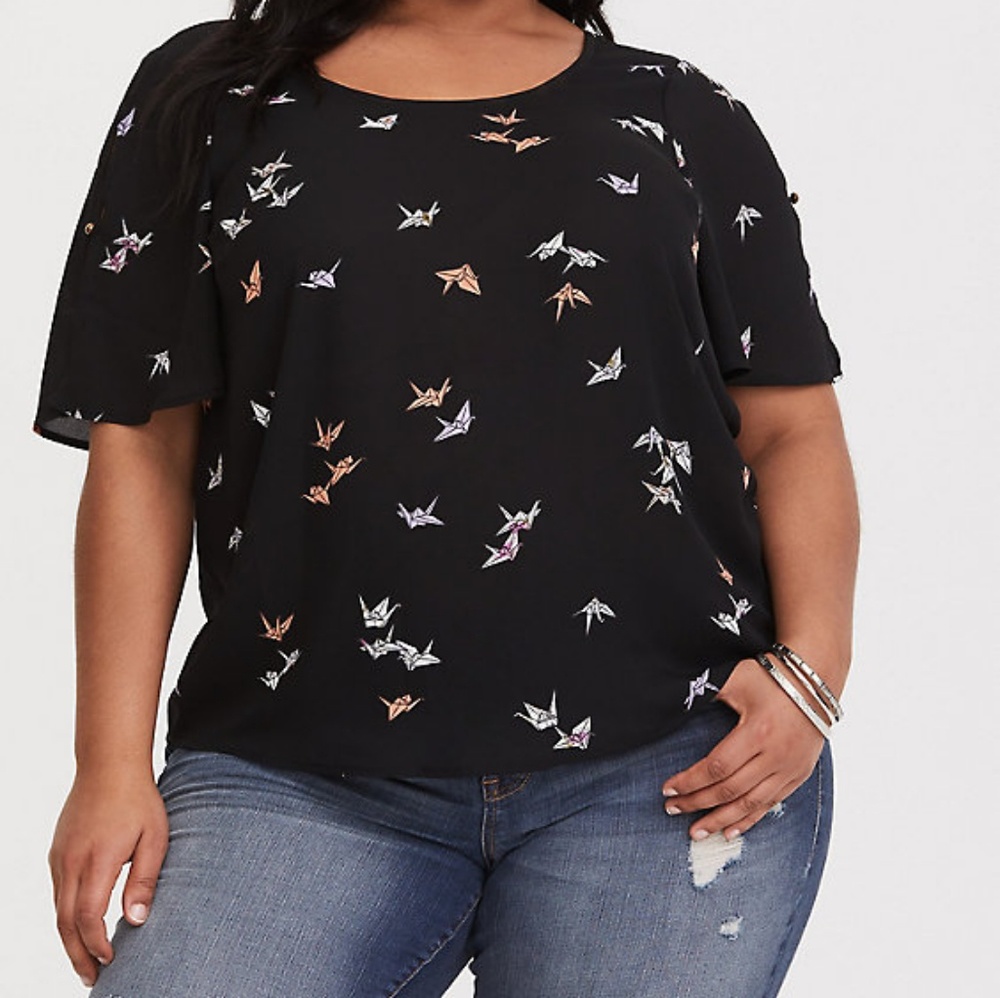 Torrid Origami Shirt